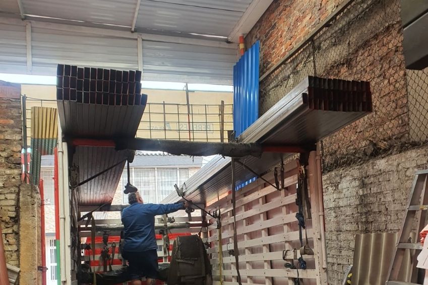 perfiles estructurales en metal zipaquira